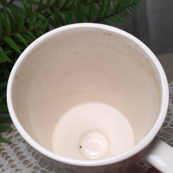 Vintage MCM Fruit Design Pedestal Coffee Mug - Picture 12 of 16